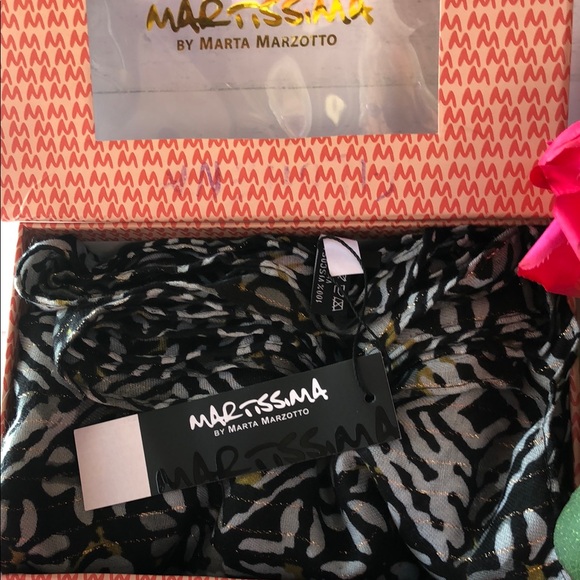 Vibrant Patterned Scarf - Picture 3 of 4